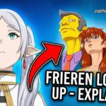 Frieren Looking Up meme